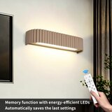 Brilagi LED prigušiva zidna svetiljka FALCON MODERN LED/14W/230V 40 cm bež + daljinski upravljač | Eponuda.com