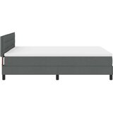  s opruga kutije Tamno siva 160 x 200 cm tkanina | shoptok.hr