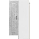  Zidni kutni ormar PORTO Betonski sivi 57 x 57 x 100 cm | Eponuda.com