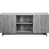  TV stalak 90 x 34,5 x 40 cm Siva Sonoma Konstruirano drvo | shoptok.hr