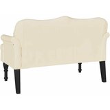  Chesterfield klupa Krema 120.5 x 65 x 75 cm Lažna koža | Eponuda.com