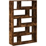 vidaXL Knjižna omara dimljeni hrast 100x33x156,5 cm inženirski les | Shoptok.si