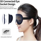 TOWNSSILK 3D spalna maska iz murvine svile - 2 kosa | Shoptok.si