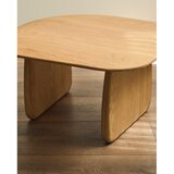 Kave Home Pomoćni stol od punog hrasta 70x71 cm Pirita – | shoptok.hr