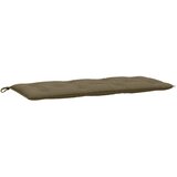  Jastuci za vrtnu klupu 2 kom smeđesivi 120x50x7 cm tkanina | Eponuda.com