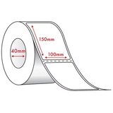 Termo etikete u roli 100x150mm 40mm/127mm 500/1 | shoptok.hr