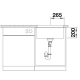 Blanco sudopera etagon 500-U silgranit vulkan siva prb in | ePonuda.com