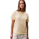 Calvin Klein Jeans Majice s kratkimi rokavi LV047C912G Rumena Cene