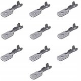 Rosfix Set 10 Izoliranih Moških Konektorjev 6.3x0.8 Mm – Varnostno Povezovanje Žic | Izolacijski Material, (5000243659) | Shoptok.si