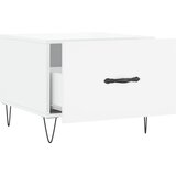  Stolići za kavu 2 kom sjajni bijeli 50x50x40 konstruirano drvo | shoptok.hr