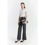 Fenzy Elegantne Dolge Hlače, Sive | Shoptok.si