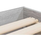  Okvir kreveta s ladicama siva boja hrasta 90 x 190 cm drveni | shoptok.hr