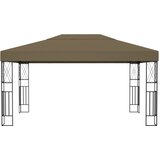  Sjenica od tkanine 3 x 4 m smeđe-siva | shoptok.hr