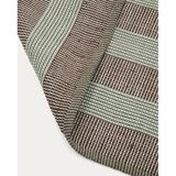 Kave Home Mentol zeleni/smeđi vanjski tepih od recikliranih vlakna 200x300 cm Fonol – | shoptok.hr