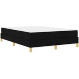 s opruga kutije s madracem Crna 140 x 190 cm tkanina | shoptok.hr