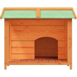  za pse smeđa 96 x 87 x 80,5 cm od masivne borovine | Eponuda.com