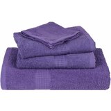  Ručnici za kupanje FROGN 10 kom ljubičasti 100x150 cm 360 g/m² | shoptok.hr