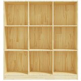 vidaXL knjižna omara za razdelitev prostora 104x33,5x110 cm borovina | Shoptok.si