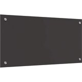  Kuhinjski zid Tamno siva 80 x 40 cm Staklo otporno na udarce | shoptok.hr
