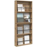  Polica za časopise Zidne 2 pcs Umjetnički hrast 60 x 12 x 70 cm | shoptok.hr