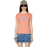 Diesel T-shirt - T-SLI-E2 T-SHIRT orange Cene