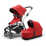Thule sleek dečija kolica + kolevka - energy red | Eponuda.com