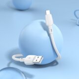 Borofone kabel BX93 Super Power - USB v Lightning - PD 20W - 25 cm bel | Shoptok.si