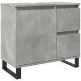 Furnova Kopalniška omarica za umivalnik Betonska siva 65x33x60 cm, (21947174) | Shoptok.si