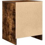  Noćni ormarići 2 kom s ladicama dimljeni hrast 40x34x50 cm | shoptok.hr