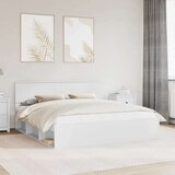  Okvir za krevet Bijelo 200 x 200 cm Konstruirano drvo | shoptok.hr