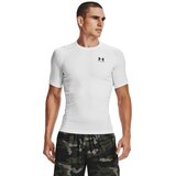 Under Armour UA HeatGear SS Compression Shirt, White/Black - M, (20489681) | Shoptok.si