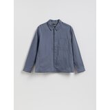 Reserved Jakna s ovratnikom - mornarsko plava | shoptok.hr