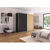 Modern Living Omara Z Drsnimi Vrati Feldkirch, Antracit Slike