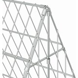  Kavez za piliće Srebrno 215 x 100 x 85 cm Cinkani čelik | shoptok.hr