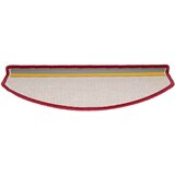  Prostirke za stepenice 30 kom 65x24x4 cm crvene poluokrugle velike | shoptok.hr