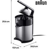 Braun CJ7050BK CitrusQuick 7, iz nerjavecega jekla/crna | Shoptok.si