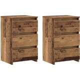  Noćni ormarići 2 kom staro drvo 40x35x62,5 cm konstruirano drvo | Eponuda.com