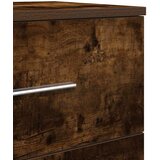  Noćni ormarići 2 kom s 2 ladice dimljeni hrast 40x36x50 cm | shoptok.hr