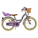 Volare Blossom bicikl za djecu 18" s dvije ručne kočnice, ljubičasti | shoptok.hr