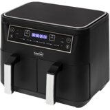 Home Cvrtnik na vroči zrak z dvojno košaro, 2460W, 2 x 3.8 lit - HG AF 24 | Shoptok.si