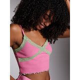Sinsay Crop top u stilu negližea | shoptok.hr