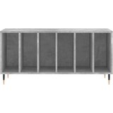 vidaXL Omarica za gramofonske plošče betonsko siva 100x38x48 cm les | Shoptok.si