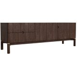 Unique Furniture Tamno smeđa TV komoda u dekoru hrasta 160x55 cm Arun – | shoptok.hr