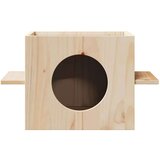 vidaXL Mačja kućica 51x35x30 cm puno drvo bor | shoptok.hr