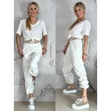 By o la la Ecru cargo pants Cijene