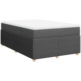  Krevet box spring s madracem tamnosivi 120 x 190 cm tkanina | shoptok.hr