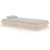  Okvir za krevet od masivnog drva 90 x 190 cm jednokrevetni | Eponuda.com