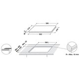 Whirlpool WL S5360 BF/W vgradna indukcijska kuhalna plošča | Shoptok.si