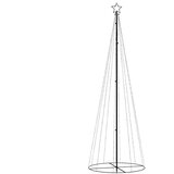  Stožasto božićno drvce toplo bijelo 310 LED žarulja 100x300 cm | Eponuda.com