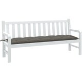  Jastuk za vrtnu klupu prošarano tamnosivi 180x50x7 cm tkanine | Eponuda.com